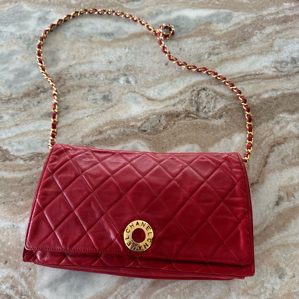 Authentic Chanel shoulder bag or clutch